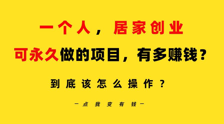 一个人，居家创业：B站每天10分钟，单账号日引创业粉100+，月稳定变现5W...-云泽轻创网