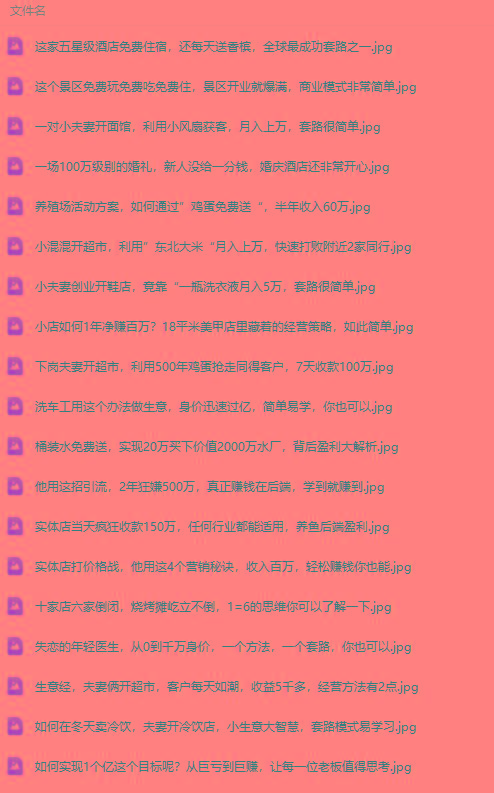 图片[2]-(9607期)真实有效391套商业模式，年入几十到几百万案例解析(电子书+视频+图文)-云泽轻创网