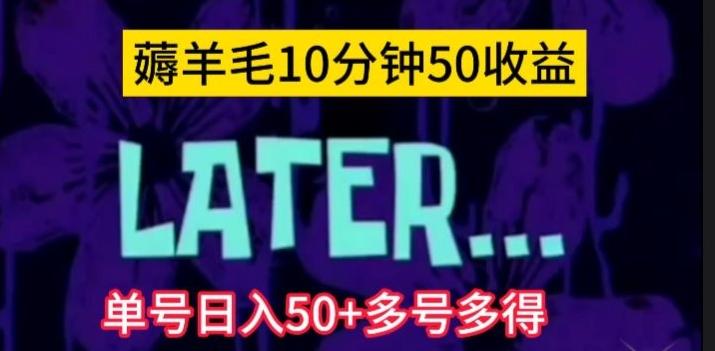 美团薅羊毛玩法，单号日入50+多号多得【仅揭秘】-云泽轻创网