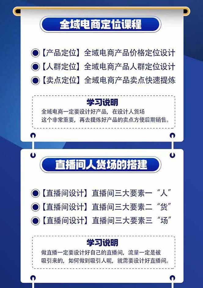 图片[4]-全域电商-粗暴玩法课：10亿销售经验干货分享！定位/免费起号/千川投流-云泽轻创网
