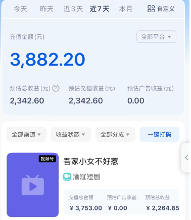 短剧搬砖新玩法,软件批量二创剪辑,7天赚了3800,赶紧做起来【附软件】-云泽轻创网