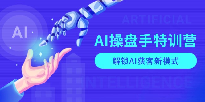 AI-操盘手特训营，解锁AI获客新模式，全面掌握AI商业应用与提示词技巧-云泽轻创网