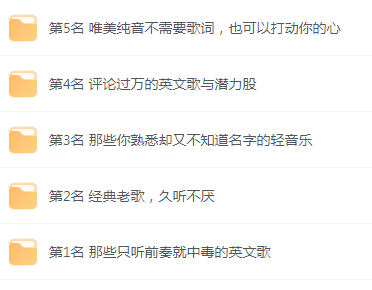 【无损音乐分享】网易云音乐收藏榜单前五名合集 精选好歌-云泽轻创网