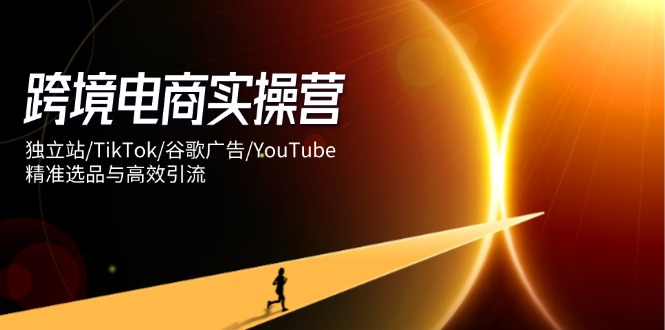 跨境电商实操营：独立站/TikTok/谷歌广告/YouTube，精准选品与高效引流-云泽轻创网