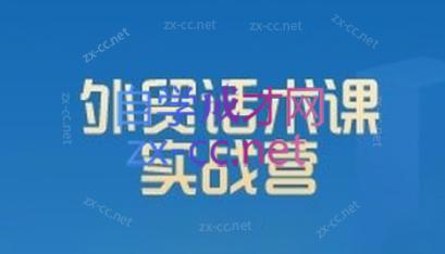 城哥·外贸话术实战营系统课-云泽轻创网