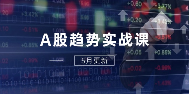 A股趋势实战课：主力动向+政策红利，2025全年策略5月更新-云泽轻创网