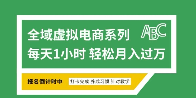 全域虚拟电商变现系列，通过平台出售虚拟电商产品从而获利-云泽轻创网