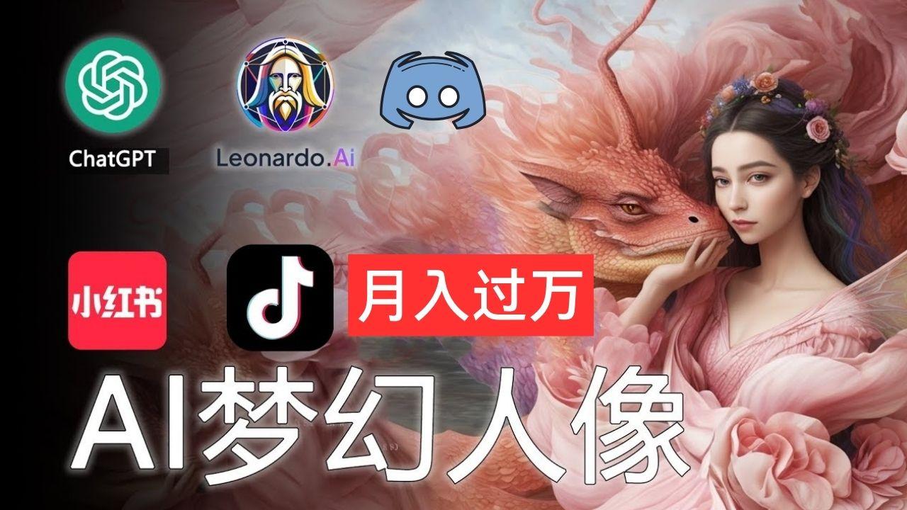 AI摄影梦幻人像：零基础也能月入过万的秘密-云泽轻创网