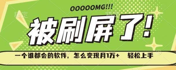 一个谁都会的软件，怎么变现月1万+轻松上手-云泽轻创网