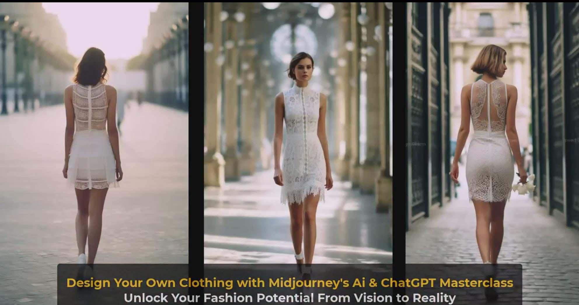 图片[2]-利用 Midjourneys Ai 人工智能设计自己的服装AI大师班-10节课-中英字幕-云泽轻创网