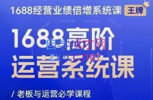 林一电商圈子·1688高阶运营系统课-云泽轻创网