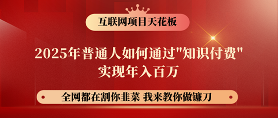 镰刀训练营超级IP合伙人，25年普通人如何通过“知识付费”年入百万！-云泽轻创网