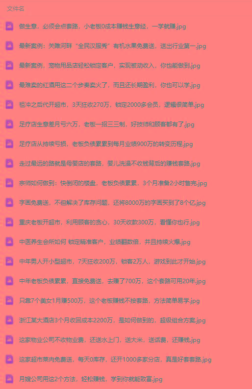 图片[3]-(9607期)真实有效391套商业模式，年入几十到几百万案例解析(电子书+视频+图文)-云泽轻创网
