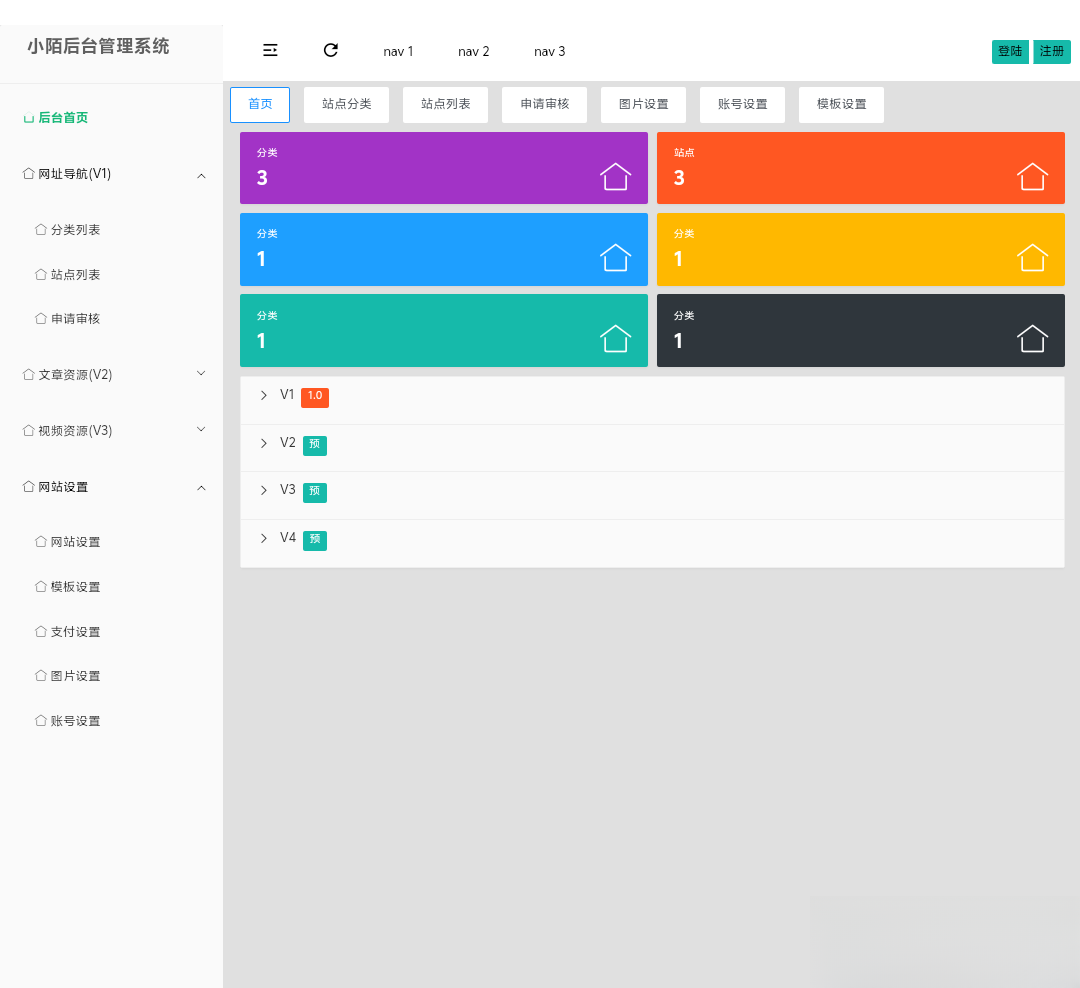 PHP网址导航源码-云泽轻创网