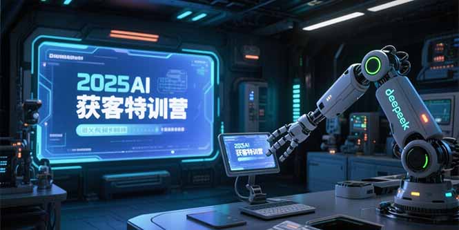 2025AI获客特训营，AI图文视频全制作，deepseek工具实操教学-云泽轻创网