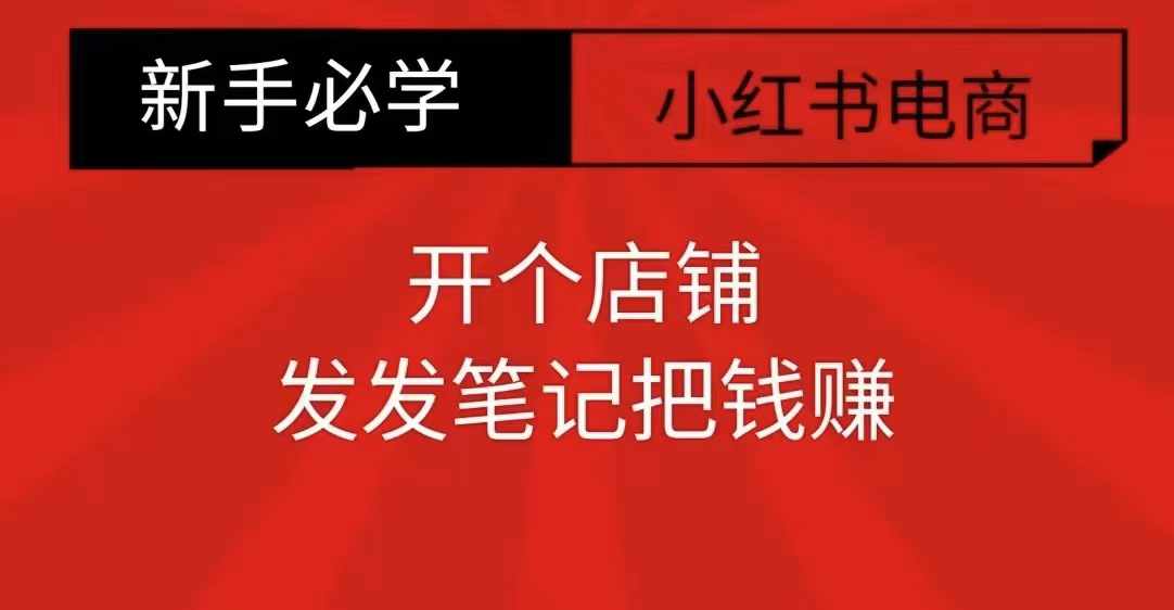 小红书零食共创【新手易上手】开个店铺，发发笔记把钱赚-云泽轻创网