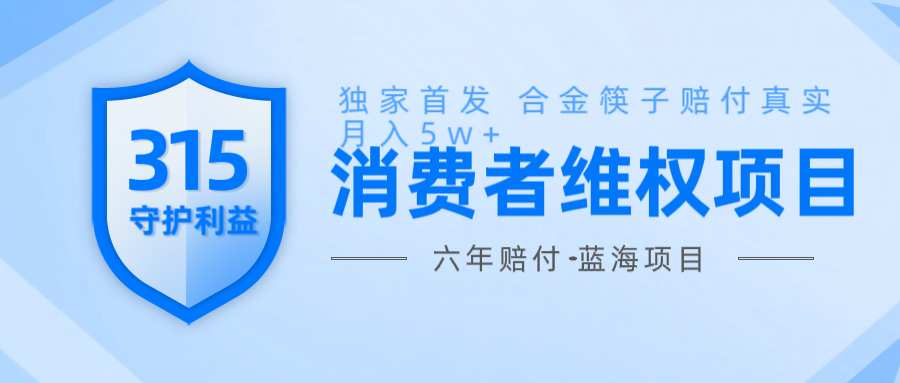 维Q赔付合金筷子玩法小白也能月入5w+风口项目实操-云泽轻创网