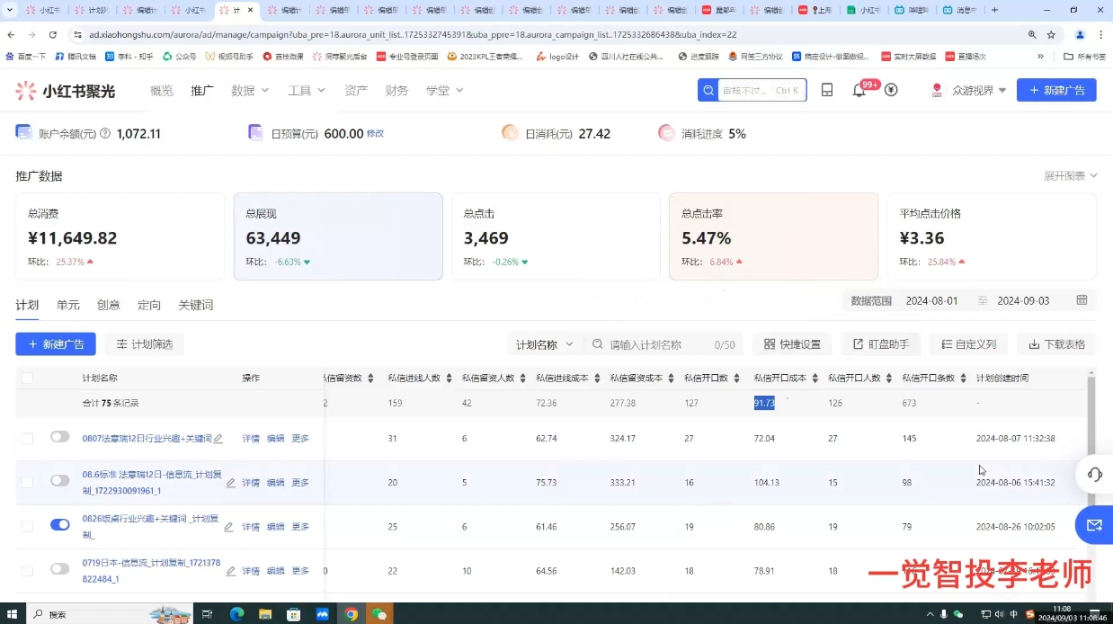 李老师·小红书运营投流，0基础实战教学-云泽轻创网